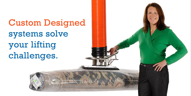 Custom designed solutions for your lifting challenges.